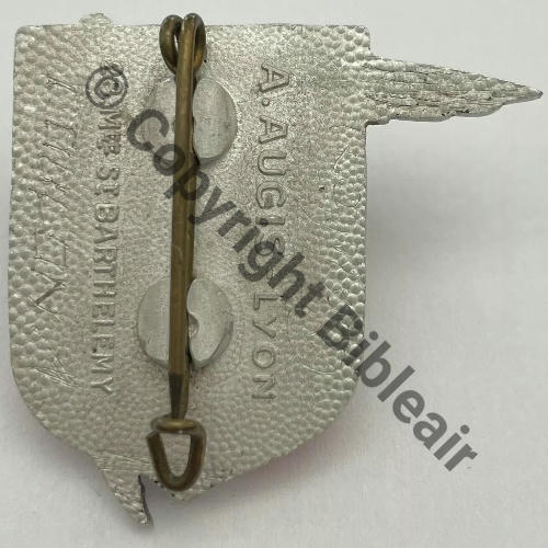 Grpt HAUTE SAVOIE Centre GUILLAUMET ST.BON BRIDE.LES.BAINS ST.GERVAIS FIGEAC  A.AUGIS LYON ST.BARTH 2Lign 2Griffes Grenu 1941 DEVISE FAIRE FACE Src.zoupat 138Eur05.16 